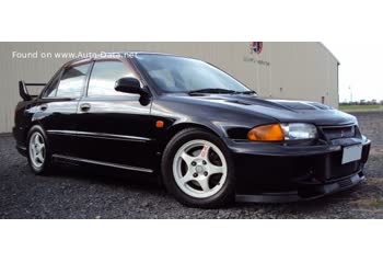 Full specifications and technical details 1995 Mitsubishi Lancer Evolution III 2.0 (270 Hp) 4WD