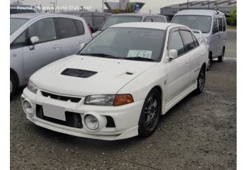 المواصفات والتفاصيل التقنية الكاملة 1996 Mitsubishi Lancer Evolution IV 2.0 (280 Hp) 4WD