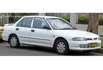 المواصفات والتفاصيل التقنية الكاملة 1992 Mitsubishi Lancer V 1.6 16V (CB4A) (113 Hp)