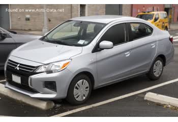 2019 Mitsubishi Mirage G4 (A10, facelift 2019) 1.2 MIVEC (78 Hp) CVT thumb image