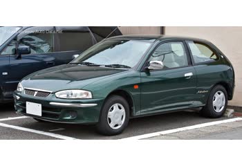 المواصفات والتفاصيل التقنية الكاملة 1995 Mitsubishi Mirage V Hatchback 1.5 (110 Hp)