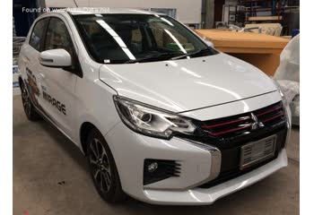 المواصفات والتفاصيل التقنية الكاملة 2020 Mitsubishi Mirage VI Hatchback (facelift 2019) 1.2 MIVEC (80 Hp)