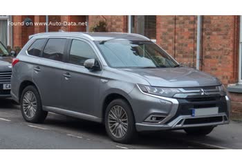 المواصفات والتفاصيل التقنية الكاملة 2018 Mitsubishi Outlander III (facelift 2018) 2.4 MIVEC (224 Hp) Plug-in Hybrid 4WD