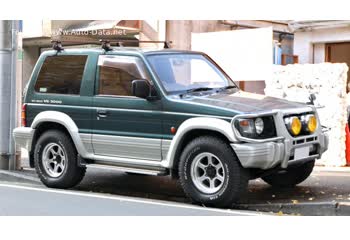 1990 Mitsubishi Pajero II Metal Top (V2_W,V4_W) 3.0 i V6 24V GLS (150 Hp) Automatic thumb image