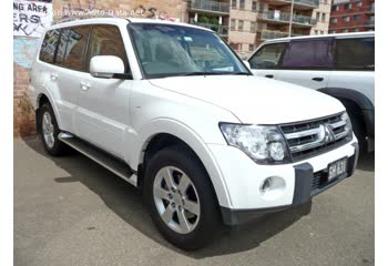 المواصفات والتفاصيل التقنية الكاملة 2008 Mitsubishi Pajero IV 3.2 Di-DC (165 Hp) Automatic