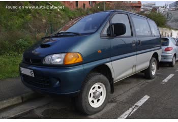 المواصفات والتفاصيل التقنية الكاملة 1995 Mitsubishi Space Gear (PA0) 2.5 TD (99 Hp)