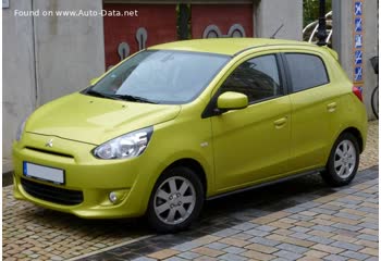 2013 Mitsubishi Space Star (2012) 1.2 (80 Hp) CVT thumb image