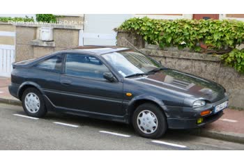 Full specifications and technical details 1990 Nissan 100 NX (B13) 1.6 (90 Hp)