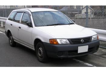 المواصفات والتفاصيل التقنية الكاملة 1999 Nissan AD Y11 1.3 i (87 Hp)