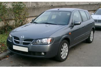 المواصفات والتفاصيل التقنية الكاملة 2003 Nissan Almera II Hatchback (N16, facelift 2003) 1.8 16V (116 Hp) Automatic