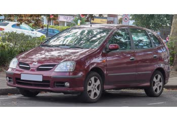 المواصفات والتفاصيل التقنية الكاملة 2003 Nissan Almera Tino (facelift 2003) 1.8 (114 Hp)