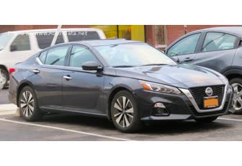 المواصفات والتفاصيل التقنية الكاملة 2018 Nissan Altima VI 2.5 (182 Hp) AWD CVT