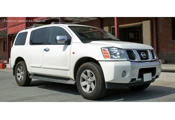 Full specifications and technical details 2003 Nissan Armada I (WA60) 5.6 i V8 32V (305 Hp)