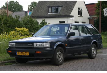 Full specifications and technical details 1984 Nissan Bluebird Station Wagon (WU11) 2.0i (105 Hp)