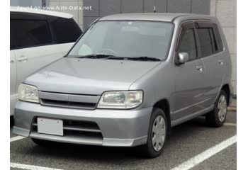 المواصفات والتفاصيل التقنية الكاملة 1999 Nissan Cube (Z10) 1.3 i 16V (85 Hp)