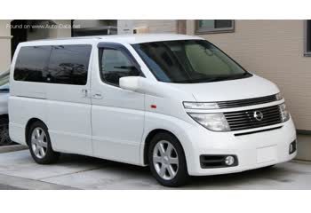 المواصفات والتفاصيل التقنية الكاملة 1999 Nissan Elgrand (E50) 3.0 TD (170 Hp)