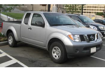 Full specifications and technical details 2005 Nissan Frontier II King Cab (D40) 2.5 (154 Hp)