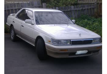 المواصفات والتفاصيل التقنية الكاملة 1990 Nissan Laurel (E-HC33) 2.0 i (125 Hp)