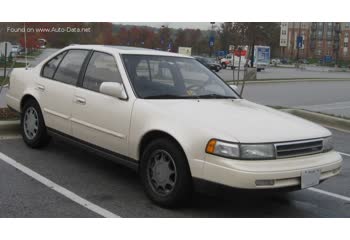 المواصفات والتفاصيل التقنية الكاملة 1988 Nissan Maxima III (J30) 3.0 i (170 Hp) Automatic