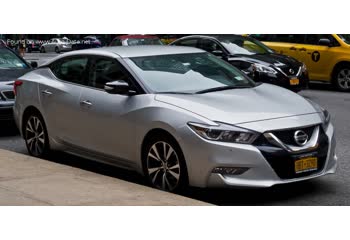 المواصفات والتفاصيل التقنية الكاملة 2015 Nissan Maxima VIII (A36) 3.5 V6 (300 Hp) CVT