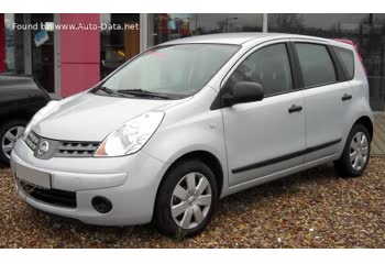 المواصفات والتفاصيل التقنية الكاملة 2005 Nissan Note I (E11) 1.4 i 16V (88 Hp)