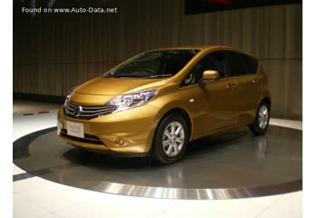 المواصفات والتفاصيل التقنية الكاملة 2012 Nissan Note II (E12) 1.2 (80 Hp)