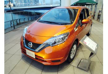 المواصفات والتفاصيل التقنية الكاملة 2017 Nissan Note II (E12, facelift 2017) e-POWER 1.2 (109 Hp) Hybrid Automatic