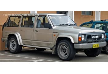 Full specifications and technical details 1992 Nissan Patrol IV 5-door (Y60) 4.2 (170 Hp) 4WD