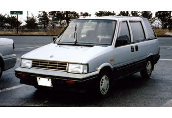 المواصفات والتفاصيل التقنية الكاملة 1985 Nissan Prairie (M10,NM10) 1.8 SGL (M10) (90 Hp)