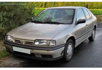 Full specifications and technical details 1995 Nissan Primera Hatch (P10) 2.0 i (125 Hp)