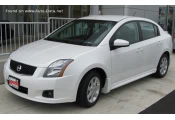 المواصفات والتفاصيل التقنية الكاملة 2006 Nissan Sentra VI 2.0i 16V (135 Hp)