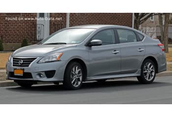 Full specifications and technical details 2012 Nissan Sentra VII (B17) 1.8 (130 Hp)