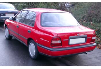 المواصفات والتفاصيل التقنية الكاملة 1992 Nissan Sunny III (N14) 1.6 i 16V (90 Hp)