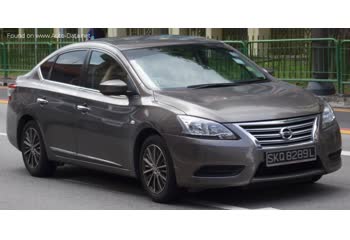 Full specifications and technical details 2012 Nissan Sylphy (B17) 1.8 (131 Hp) CVT