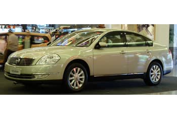 Full specifications and technical details 2003 Nissan Teana 3.5 i V6 (245 Hp)