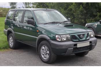 المواصفات والتفاصيل التقنية الكاملة 2001 Nissan Terrano II (R20) 3.0 TDi 16V (3 dr) (154 Hp)