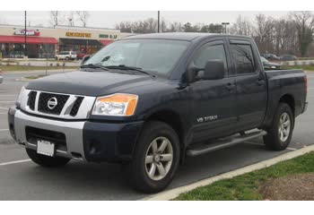 المواصفات والتفاصيل التقنية الكاملة 2003 Nissan Titan I 5.6i V8 (305 Hp)