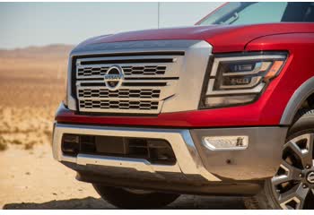 المواصفات والتفاصيل التقنية الكاملة 2020 Nissan Titan II Crew Cab (facelift 2020) P4X 5.6 V8 (400 Hp) 4WD Automatic