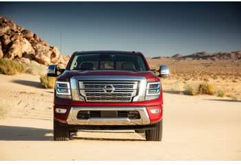 المواصفات والتفاصيل التقنية الكاملة 2020 Nissan Titan II Crew Cab XD (facelift 2020) P4X 5.6 V8 (400 Hp) 4WD Automatic