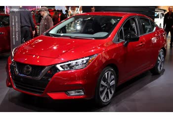 المواصفات والتفاصيل التقنية الكاملة 2019 Nissan Versa III 1.6i (122 Hp) Xtronic CVT