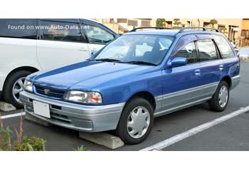 Full specifications and technical details 1997 Nissan Wingroad (Y10) 1.5 16V (105 Hp)