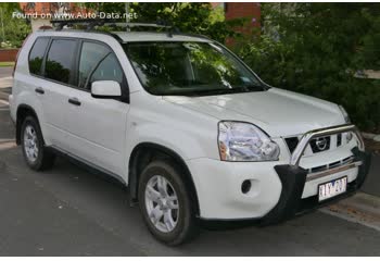 المواصفات والتفاصيل التقنية الكاملة 2007 Nissan X-Trail II (T31) 2.5i 16V (169 Hp) 4x4 CVT