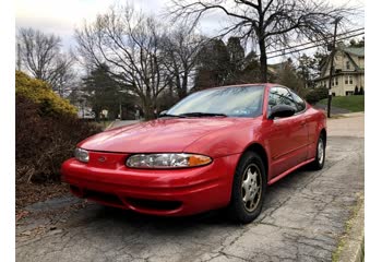 Full specifications and technical details 1999 Oldsmobile Alero Coupe 3.4 V6 24V (173 Hp)