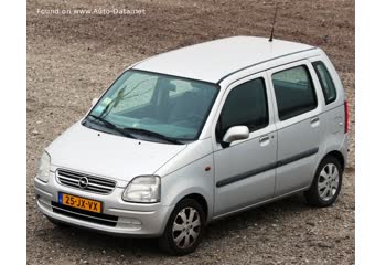 المواصفات والتفاصيل التقنية الكاملة 2003 Opel Agila I 1.3 CDTI (70 Hp)