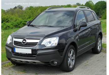 المواصفات والتفاصيل التقنية الكاملة 2006 Opel Antara 2.4 i 16V (150 Hp) ECOTEC Automatic