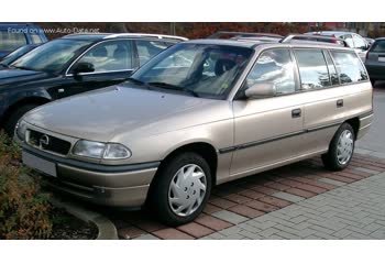 1996 Opel Astra F Caravan (facelift 1994) 1.4i Ecotec 16V (90 Hp) Automatic thumb image