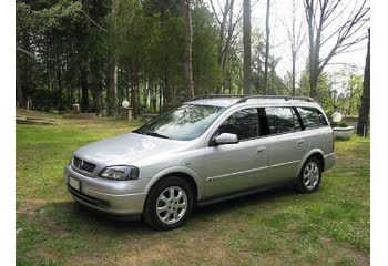 Full specifications and technical details 2003 Opel Astra G Caravan (facelift 2002) 1.7 CDTI (80 Hp)