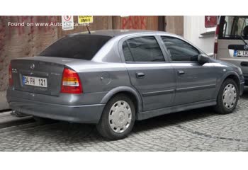 المواصفات والتفاصيل التقنية الكاملة 2003 Opel Astra G Classic (facelift 2002) 1.7 CDTI (80 Hp)