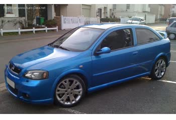 المواصفات والتفاصيل التقنية الكاملة 2002 Opel Astra G (facelift 2002) 2.0 16V Turbo OPC (200 Hp)