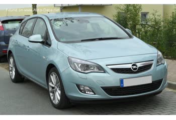 2009 Opel Astra J 1.6 Turbo (180 Hp) Automatic thumb image